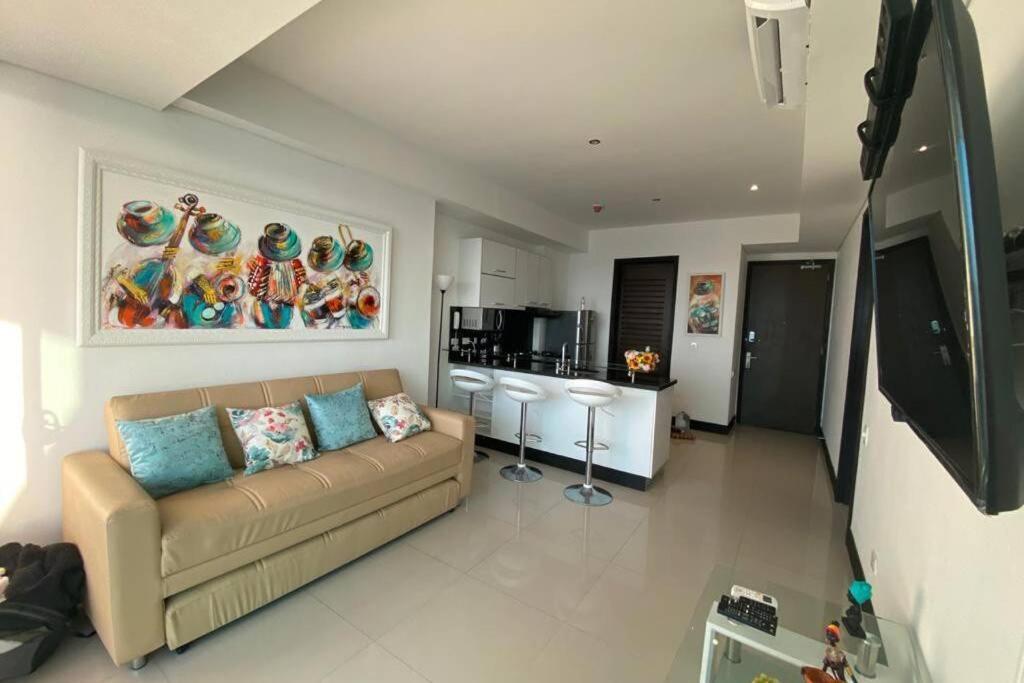 Caminando Hacia La Playa Apartment Cartagena Luaran gambar