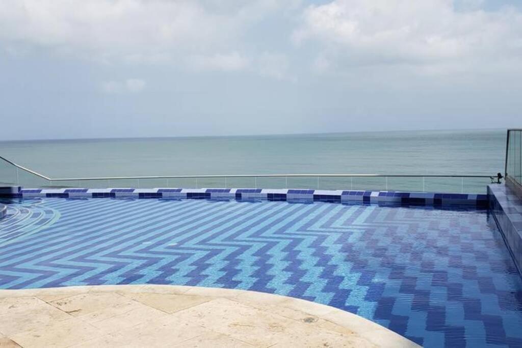 Caminando Hacia La Playa Apartment Cartagena Luaran gambar