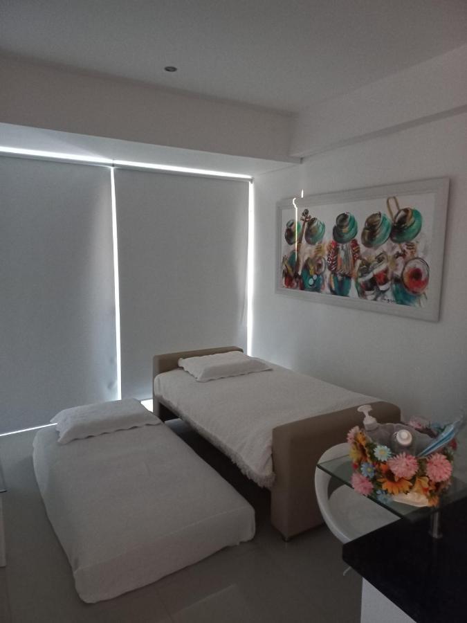 Caminando Hacia La Playa Apartment Cartagena Luaran gambar